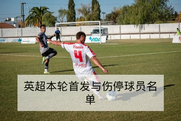 英超本轮首发与伤停球员名单